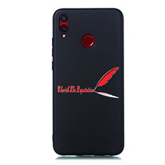 Handyhülle Silikon Hülle Gummi Schutzhülle Modisch Muster S01 für Huawei Honor 8X Rot
