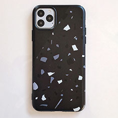 Handyhülle Silikon Hülle Gummi Schutzhülle Modisch Muster S12 für Apple iPhone 11 Pro Schwarz