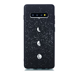 Handyhülle Silikon Hülle Gummi Schutzhülle Sternenhimmel für Samsung Galaxy S10 5G Plusfarbig