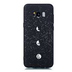 Handyhülle Silikon Hülle Gummi Schutzhülle Sternenhimmel für Samsung Galaxy S8 Plusfarbig