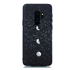 Handyhülle Silikon Hülle Gummi Schutzhülle Sternenhimmel für Samsung Galaxy S9 Plus Plusfarbig