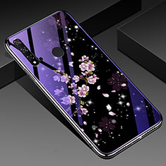 Handyhülle Silikon Hülle Rahmen Schutzhülle Spiegel Blumen für Huawei Nova 5i Plusfarbig