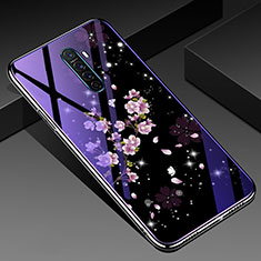 Handyhülle Silikon Hülle Rahmen Schutzhülle Spiegel Blumen für Realme X2 Pro Plusfarbig