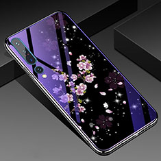 Handyhülle Silikon Hülle Rahmen Schutzhülle Spiegel Blumen für Xiaomi Mi 10 Pro Plusfarbig