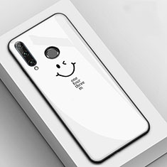 Handyhülle Silikon Hülle Rahmen Schutzhülle Spiegel Modisch Muster für Huawei Honor 20i Weiß