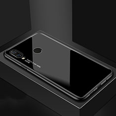 Handyhülle Silikon Hülle Rahmen Schutzhülle Spiegel Modisch Muster für Huawei Nova 3i Schwarz