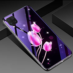 Handyhülle Silikon Hülle Rahmen Schutzhülle Spiegel Modisch Muster für Huawei Nova 7i Rosa