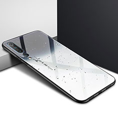 Handyhülle Silikon Hülle Rahmen Schutzhülle Spiegel Modisch Muster für Xiaomi Mi 10 Grau
