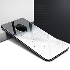 Handyhülle Silikon Hülle Rahmen Schutzhülle Spiegel Modisch Muster für Xiaomi Redmi K30 Pro 5G Grau