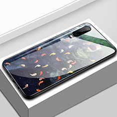 Handyhülle Silikon Hülle Rahmen Schutzhülle Spiegel Modisch Muster K03 für Huawei P30 Plusfarbig