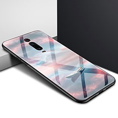 Handyhülle Silikon Hülle Rahmen Schutzhülle Spiegel Modisch Muster K04 für Xiaomi Redmi K20 Braun