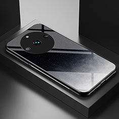 Handyhülle Silikon Hülle Rahmen Schutzhülle Spiegel Modisch Muster LS1 für Realme 11 Pro+ Plus 5G Grau