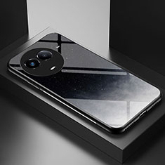 Handyhülle Silikon Hülle Rahmen Schutzhülle Spiegel Modisch Muster LS1 für Realme 11X 5G Grau
