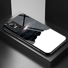 Handyhülle Silikon Hülle Rahmen Schutzhülle Spiegel Modisch Muster LS1 für Realme GT Neo3 5G Schwarz