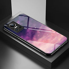 Handyhülle Silikon Hülle Rahmen Schutzhülle Spiegel Modisch Muster LS1 für Realme GT Neo3 5G Violett