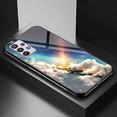 Handyhülle Silikon Hülle Rahmen Schutzhülle Spiegel Modisch Muster LS1 für Samsung Galaxy M32 5G Plusfarbig