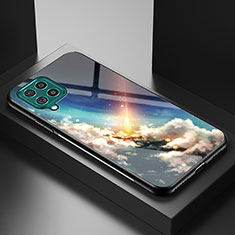 Handyhülle Silikon Hülle Rahmen Schutzhülle Spiegel Modisch Muster LS1 für Samsung Galaxy M62 4G Plusfarbig