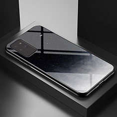 Handyhülle Silikon Hülle Rahmen Schutzhülle Spiegel Modisch Muster LS1 für Samsung Galaxy Note 20 5G Grau