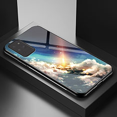 Handyhülle Silikon Hülle Rahmen Schutzhülle Spiegel Modisch Muster LS1 für Samsung Galaxy Note 20 5G Plusfarbig