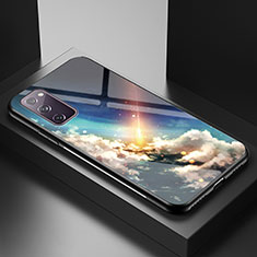Handyhülle Silikon Hülle Rahmen Schutzhülle Spiegel Modisch Muster LS1 für Samsung Galaxy S20 FE 5G Plusfarbig