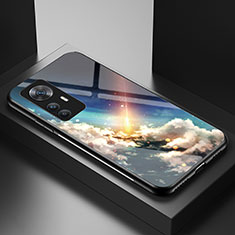 Handyhülle Silikon Hülle Rahmen Schutzhülle Spiegel Modisch Muster LS1 für Xiaomi Mi 12T Pro 5G Plusfarbig
