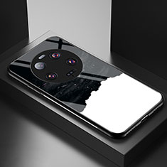 Handyhülle Silikon Hülle Rahmen Schutzhülle Spiegel Modisch Muster LS1 für Xiaomi Mi 13 Ultra 5G Schwarz