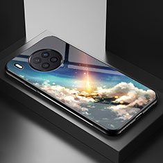 Handyhülle Silikon Hülle Rahmen Schutzhülle Spiegel Modisch Muster LS2 für Huawei Honor 50 Lite Plusfarbig
