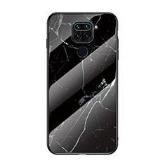 Handyhülle Silikon Hülle Rahmen Schutzhülle Spiegel Modisch Muster LS2 für Xiaomi Redmi 10X 4G Schwarz