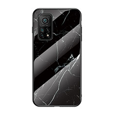 Handyhülle Silikon Hülle Rahmen Schutzhülle Spiegel Modisch Muster LS2 für Xiaomi Redmi K30S 5G Schwarz