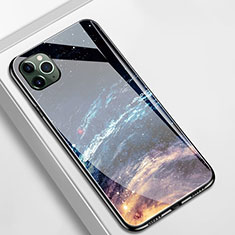 Handyhülle Silikon Hülle Rahmen Schutzhülle Spiegel Modisch Muster M01 für Apple iPhone 11 Pro Max Plusfarbig