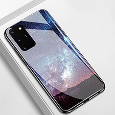 Handyhülle Silikon Hülle Rahmen Schutzhülle Spiegel Modisch Muster M01 für Samsung Galaxy S20 Plus 5G Plusfarbig