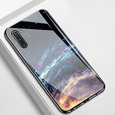 Handyhülle Silikon Hülle Rahmen Schutzhülle Spiegel Modisch Muster S01 für Samsung Galaxy Note 10 Plusfarbig