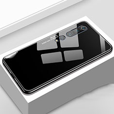 Handyhülle Silikon Hülle Rahmen Schutzhülle Spiegel Modisch Muster S01 für Xiaomi Mi 10 Pro Schwarz