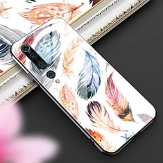 Handyhülle Silikon Hülle Rahmen Schutzhülle Spiegel Modisch Muster S03 für Xiaomi Mi 10 Pro Braun