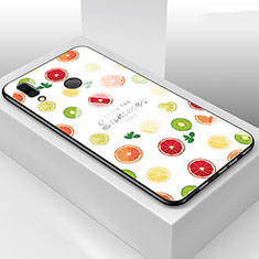 Handyhülle Silikon Hülle Rahmen Schutzhülle Spiegel Obst für Huawei Honor V10 Lite Plusfarbig