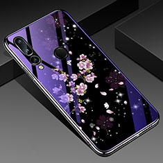 Handyhülle Silikon Hülle Rahmen Schutzhülle Spiegel Schmetterling K01 für Huawei Honor 20 Lite Plusfarbig