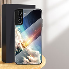 Handyhülle Silikon Hülle Rahmen Schutzhülle Spiegel Sternenhimmel für Samsung Galaxy S24 Plus 5G Plusfarbig