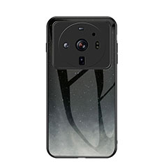 Handyhülle Silikon Hülle Rahmen Schutzhülle Spiegel Sternenhimmel für Xiaomi Mi 12S Ultra 5G Schwarz