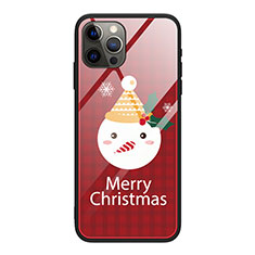Handyhülle Silikon Hülle Rahmen Schutzhülle Spiegel Weihnachten für Apple iPhone 12 Pro Max Weiß