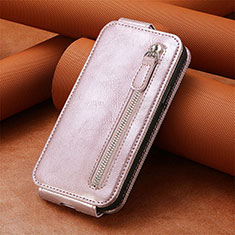 Handytasche Flip Schutzhülle Leder S01D für Xiaomi Mi 13 Ultra 5G Rosegold