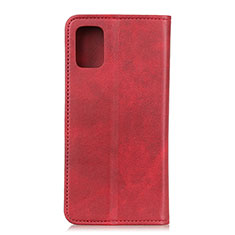Handytasche Stand Schutzhülle Flip Leder Hülle A02D für Motorola Moto G100 5G Rot