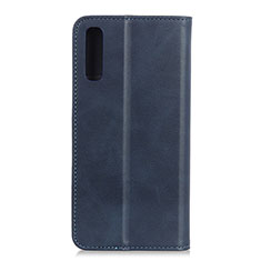 Handytasche Stand Schutzhülle Flip Leder Hülle A02D für Samsung Galaxy A02 Blau