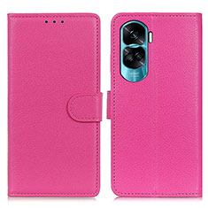 Handytasche Stand Schutzhülle Flip Leder Hülle A03D für Huawei Honor 90 Lite 5G Pink