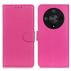 Handytasche Stand Schutzhülle Flip Leder Hülle A03D für Huawei Honor X9b 5G Pink