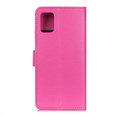 Handytasche Stand Schutzhülle Flip Leder Hülle A03D für Motorola Moto G100 5G Pink