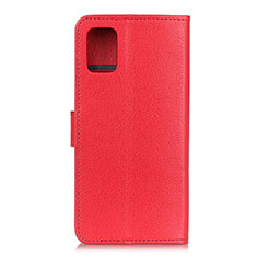 Handytasche Stand Schutzhülle Flip Leder Hülle A03D für Motorola Moto G100 5G Rot