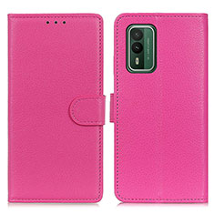 Handytasche Stand Schutzhülle Flip Leder Hülle A03D für Nokia XR21 Pink