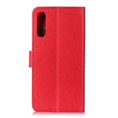 Handytasche Stand Schutzhülle Flip Leder Hülle A03D für Samsung Galaxy M02 Rot