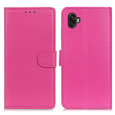Handytasche Stand Schutzhülle Flip Leder Hülle A03D für Samsung Galaxy Xcover Pro 2 5G Pink