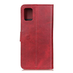 Handytasche Stand Schutzhülle Flip Leder Hülle A05D für Motorola Moto G100 5G Rot